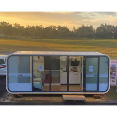 Hot-Selling Outdoor Mobile Apple Cabin Container House for Exterior Use for Homestay Office and Meeting Room Space Capsule