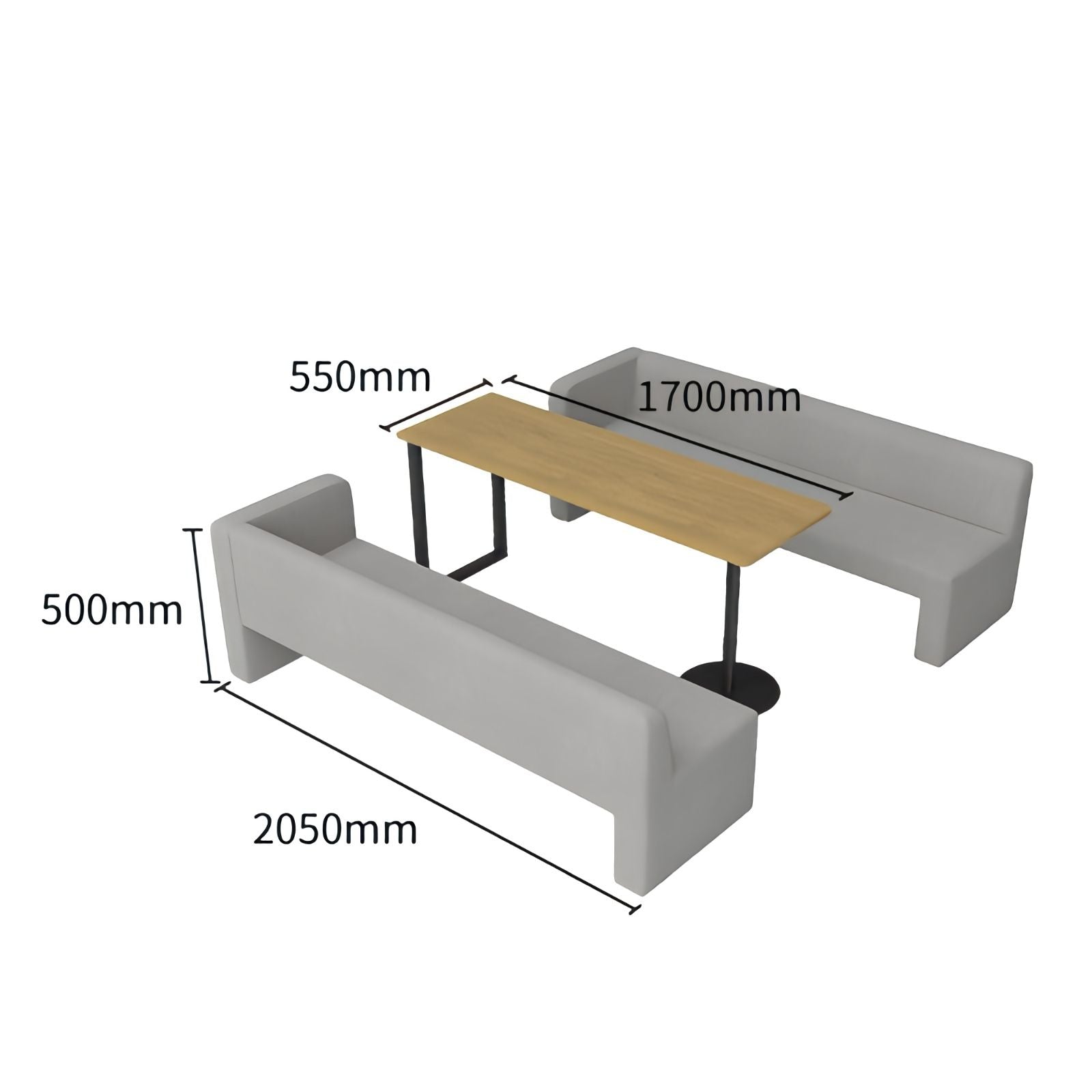 Elevate Your Workspace with the Premium Model XL Blue Office Booth