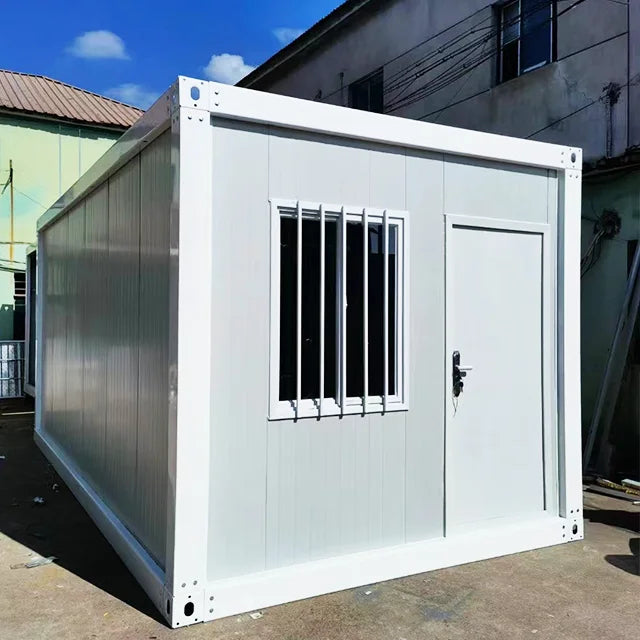 20FT Flat Pack Container Home can be used for office and cafe.