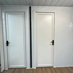 White Colour Prefabricated Expandable Container House With Aluminium Door