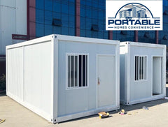 20FT Flat Pack Container Home can be used for office and cafe.